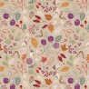 SALE 100% Cotton Fabric Lewis & Irene Woodland Harvest Light Taupe 112cm Wide