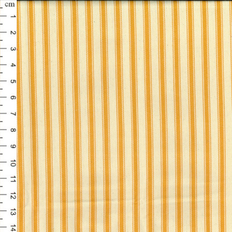 8mm Fashion Ticking Stripe Lines 100% Cotton Yarn Fabric