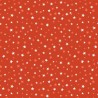 SALE 100% Cotton Fabric Lewis & Irene Glow In The Dark Stars Orange 112cm Wide