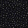 SALE 100% Cotton Fabric Lewis & Irene Glow In The Dark Stars Black 112cm Wide