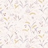 SALE 100% Cotton Fabric Lewis & Irene Grassfield Gathering Light Ecru 112cm Wide