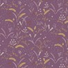 SALE 100% Cotton Fabric Lewis & Irene Grassfield Gathering Mauve 112cm Wide