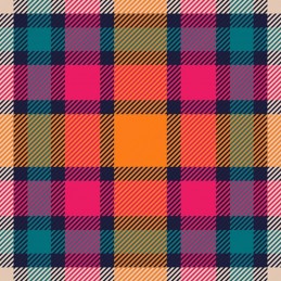 100% Cotton Digital Tartan...