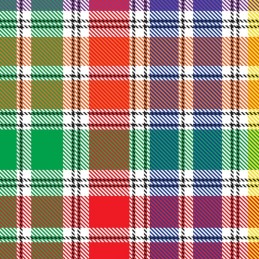 100% Cotton Digital Tartan...