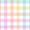 100% Cotton Digital Tartan Fabric Little Johnny Fieldfare Close White 150cm Wide