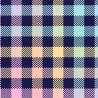 100% Cotton Digital Tartan Fabric Little Johnny Glenarm Crescent Navy 150cm Wide