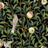 100% Cotton Digital Fabric Little Johnny Leaves Birds Fruit Trees 150cm Wide