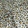 Polycotton Fabric Animal Print Leopard Pattern Clothing Crafts 112cm Wide