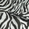 Polycotton Fabric Animal Print Zebra Pattern Clothing Crafts 112cm Wide