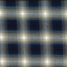 100% Cotton Brushed Check Fabric John Louden Tartan Rochester Drive 144cm Wide
