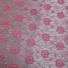 SALE 100% Polyester Lace Fabric Flower Floral Dressmaking Clothing 112cm Wide