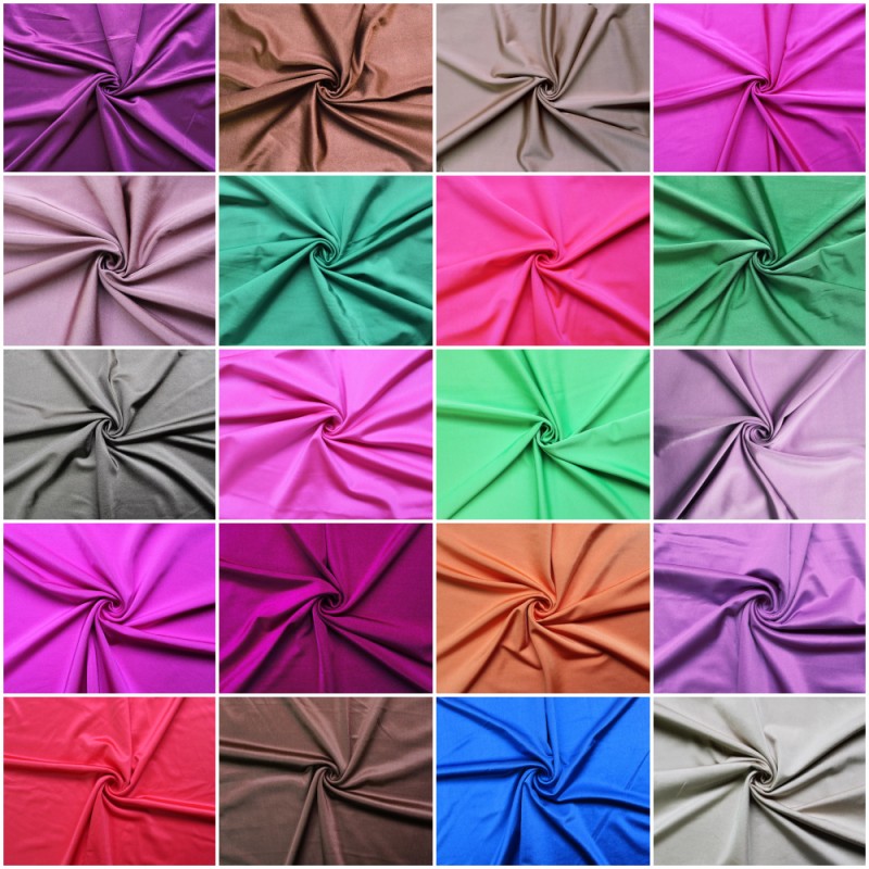 SALE Swimwear Jersey Fabric Plain Smooth Stretchy Comfort Beachwear 160cm  Wide