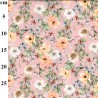Rose & Hubble Wide-Width Cotton Poplin Fabric Floral Orchid Lane 144cm Wide