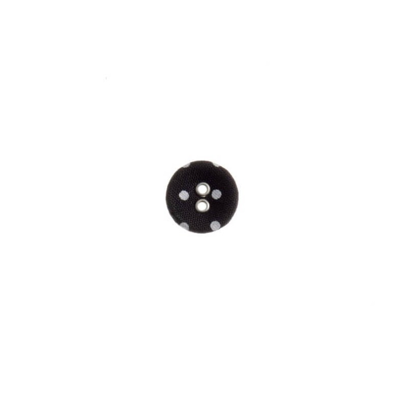 5 x Printed Polka Dot Spot Lignes Buttons 15mm
