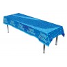 Oaktree Happy Birthday Blue Colourfast Plastic Table Cover 137cm x 2.6m