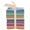 Tilda Chambray Fat Eighths Bundle – 28 Pieces | 100% Cotton | 50 x 27cm