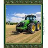 100% Cotton Fabric KK Fabrics Farmers Paradise 36 Inch Panel 90cm x 112cm