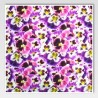 Little Johnny Pansies Digital Cotton Fabric – Floral Print, 100% Cotton, 150cm Wide