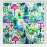 Little Johnny Mushroom Forest Digital Cotton Fabric – Whimsical Toadstool Print, 100% Cotton, 150cm Wide