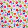 MP Digital Polycotton Fabric | Palms Tropical Palm Tree Floral | 112cm Wide