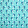 MP Digital Polycotton Fabric | Dolphins Starfish Bubbles Underwater | 112cm Wide
