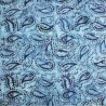 100% Cotton Batik Fabric | Paisley - Lightweight Soft Bohemian | 116cm Wide