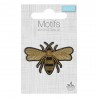 Trimits Metallic Bee Motif – Iron or Sew-On – 8.1 x 5.6cm