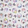 100% Japanese Cotton Metallic Fabric Nutex | Hirahira - Arras Close | 112cm Wide