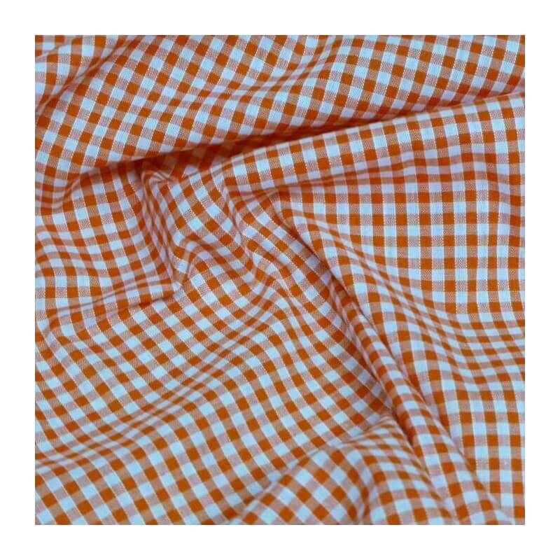 1/8" Gingham Check Polycotton Fabric