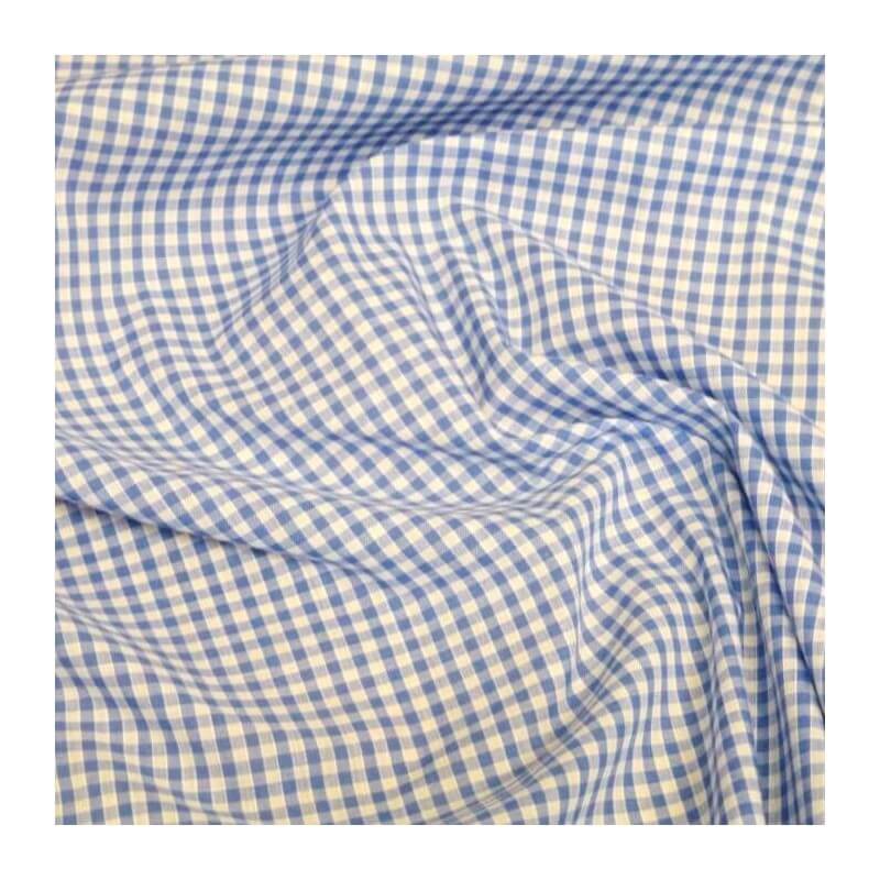 1/8" Gingham Check Polycotton Fabric