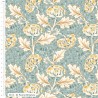 100% Organic Cotton Fabric | V&A Morris' Muses - Peony Miniature | 112cm Wide