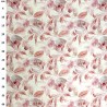 Viscose Slub Floral Digital Print Fabric | Salome Lightweight & Soft 140cm Wide