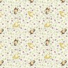 100% Cotton Fabric | The Craft Cotton Co | A Dogs Life - Little Chicks | 112cm Wide