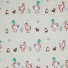 100% Cotton Fabric | The Craft Cotton Co | Farmyard - Mallard Family | 112cm Wide