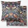 Cushion Cover Velvet Strawberry Thief  – William Morris, 46cm x 46cm