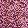 Linen Viscose Mix Fabric | Little Johnny | Leopard Animal Print | 134cm Wide
