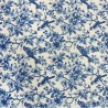 Linen Viscose Mix Fabric | Little Johnny | Birds Flowers Branches | 134cm Wide