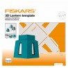 Fiskars 3D Lantern Template – Votive Paper Craft Tool with Score Lines