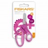 Fiskars Kids Scissors – Glitter Pink – 13cm – Safe Blades for Ages 6+