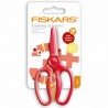 Fiskars Kids Training Scissors – Red – Age 3+ – Safe Spring-Action Scissors