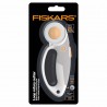 Fiskars 45mm Titanium Rotary Cutter – SoftGrip® Handle for Fabric, Vinyl, Felt