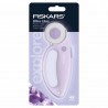 Fiskars Ultra Lilac Rotary Cutter – 45mm Fabric Cutter for Quilting & Sewing