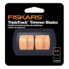 Fiskars TripleTrack™ Titanium High Profile Trimmer Blades – Pack of 2