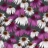 100% Cotton Fabric | Nutex | Flower Market - Echinacea - Cornhill | 112cm Wide