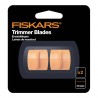 Fiskars Straight Cutting Blades – Pack of 2 – For Trimmers F9598 & F9590