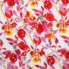 100% Cotton Anglaise Fabric | Mindy Floral | Painted Fruit | 142cm Wide