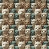 Cotton Jersey Fabric - Little Johnny - Alpacas – Stretch Knit 147cm