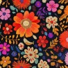 Cotton Jersey Fabric - Little Johnny - Floral Garden – Stretch Knit 147cm