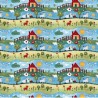 Cotton Jersey Fabric - Little Johnny - Farm Story – Stretch Knit 147cm