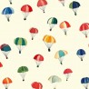 Cotton Jersey Fabric - Little Johnny - Hot Air Balloons – Stretch Knit 147cm